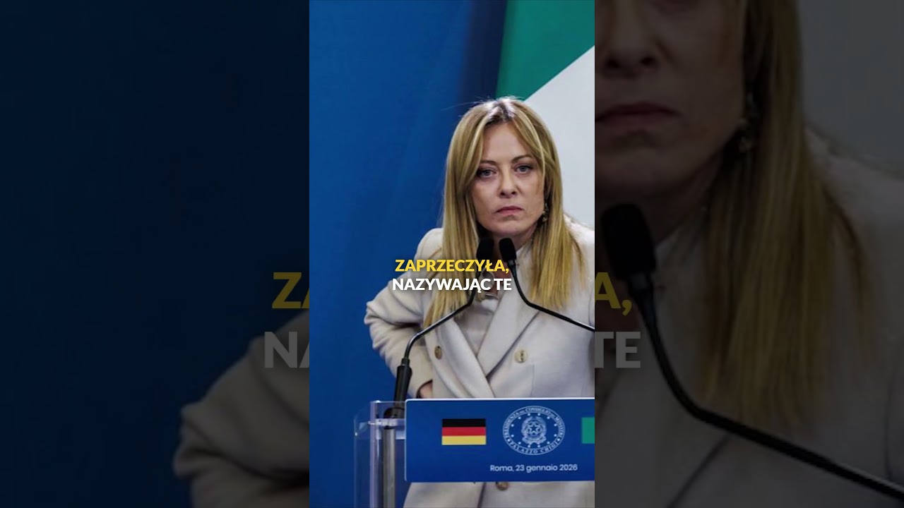 TRUMP OBRAŻAŁ MELONI
