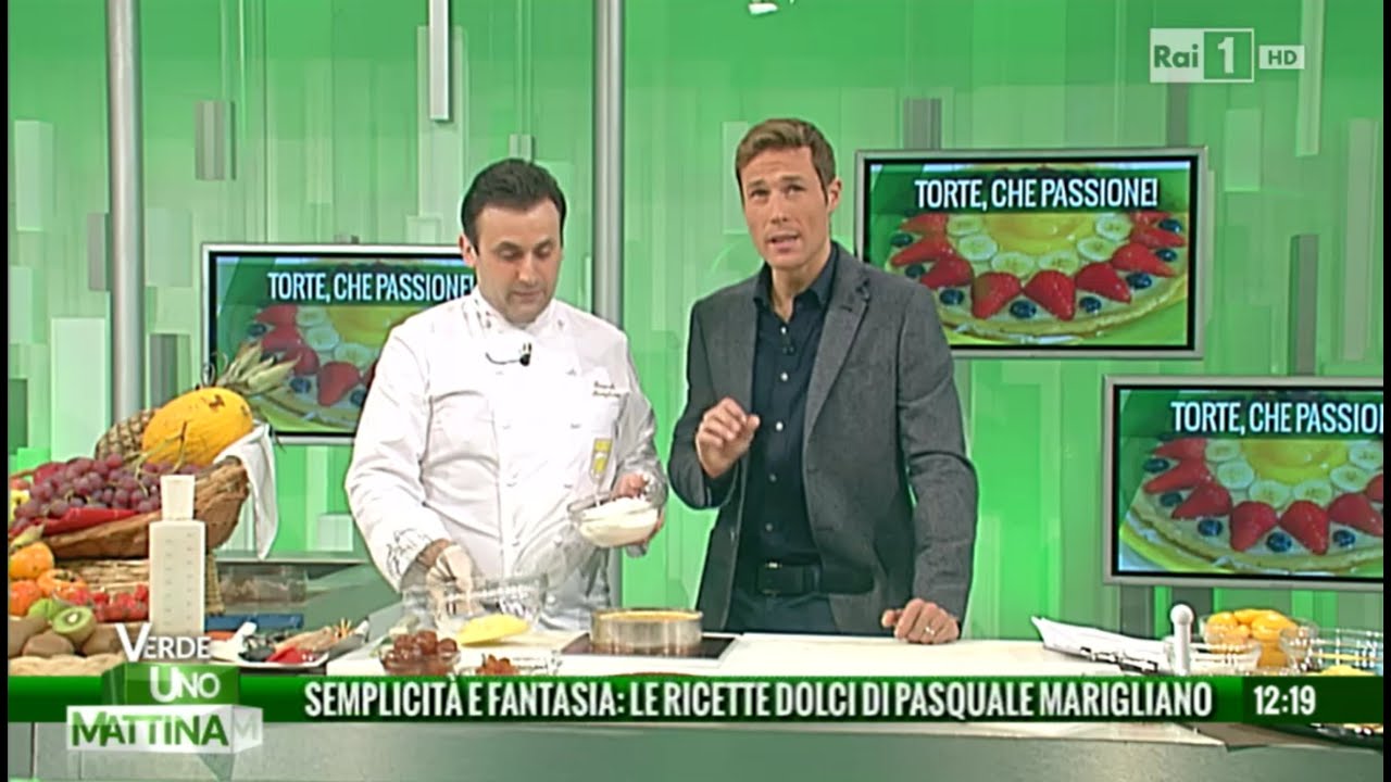 Verde UNO Mattina - Semplicità e fantasia: le ricette dolci di Pasquale Marigliano.