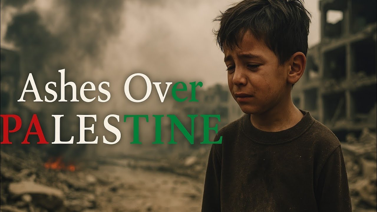 Ashes Over Palestine – A Heartbreaking Tribute to Gaza (Official Music Video)#gaza