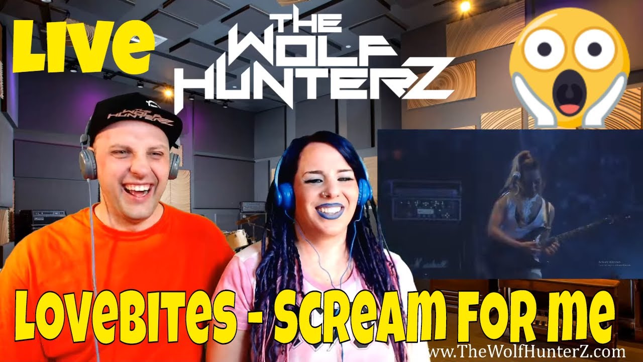 Lovebites - Scream for me (live) THE WOLF HUNTERZ Reactions