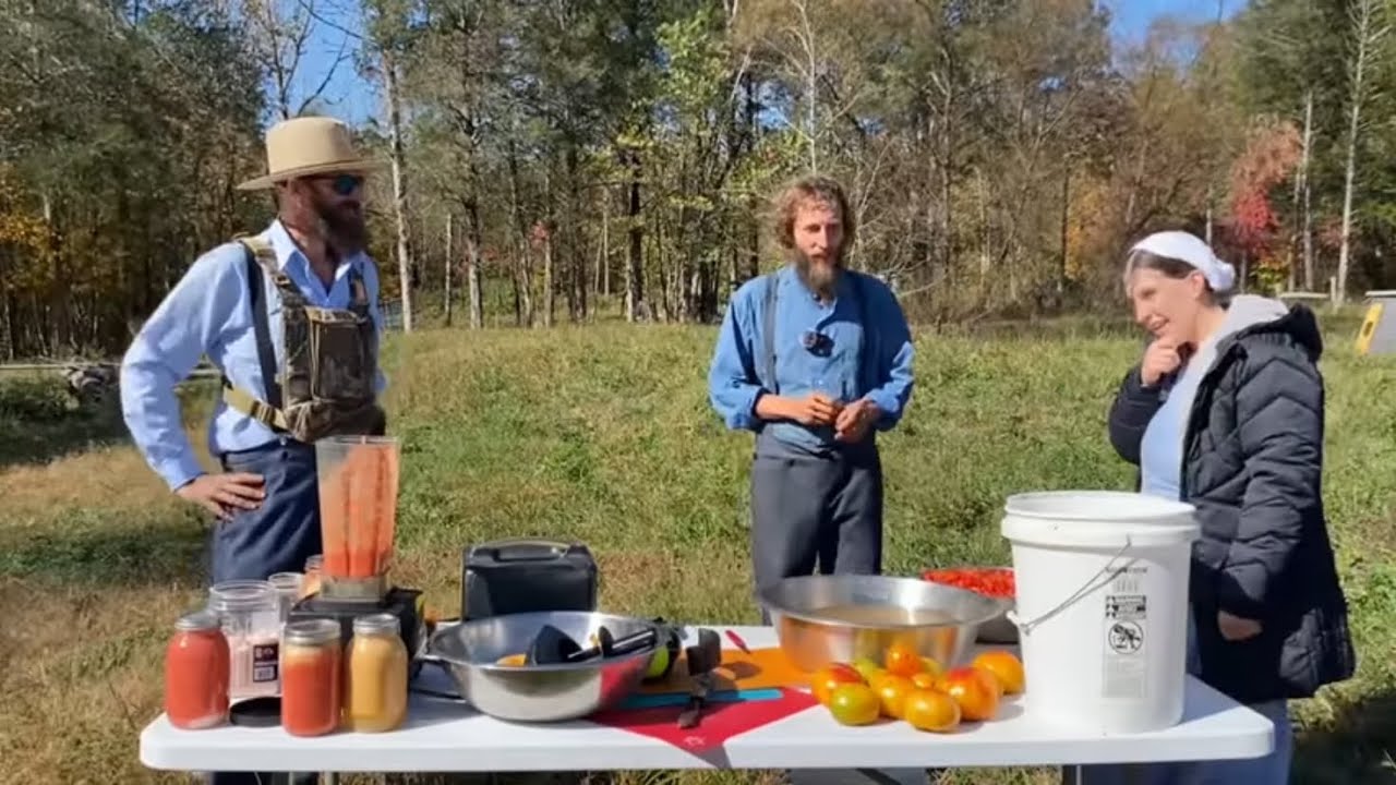 Canning Tomatoes: Blender Method 🍅 | Titus Morris | 10.22.25