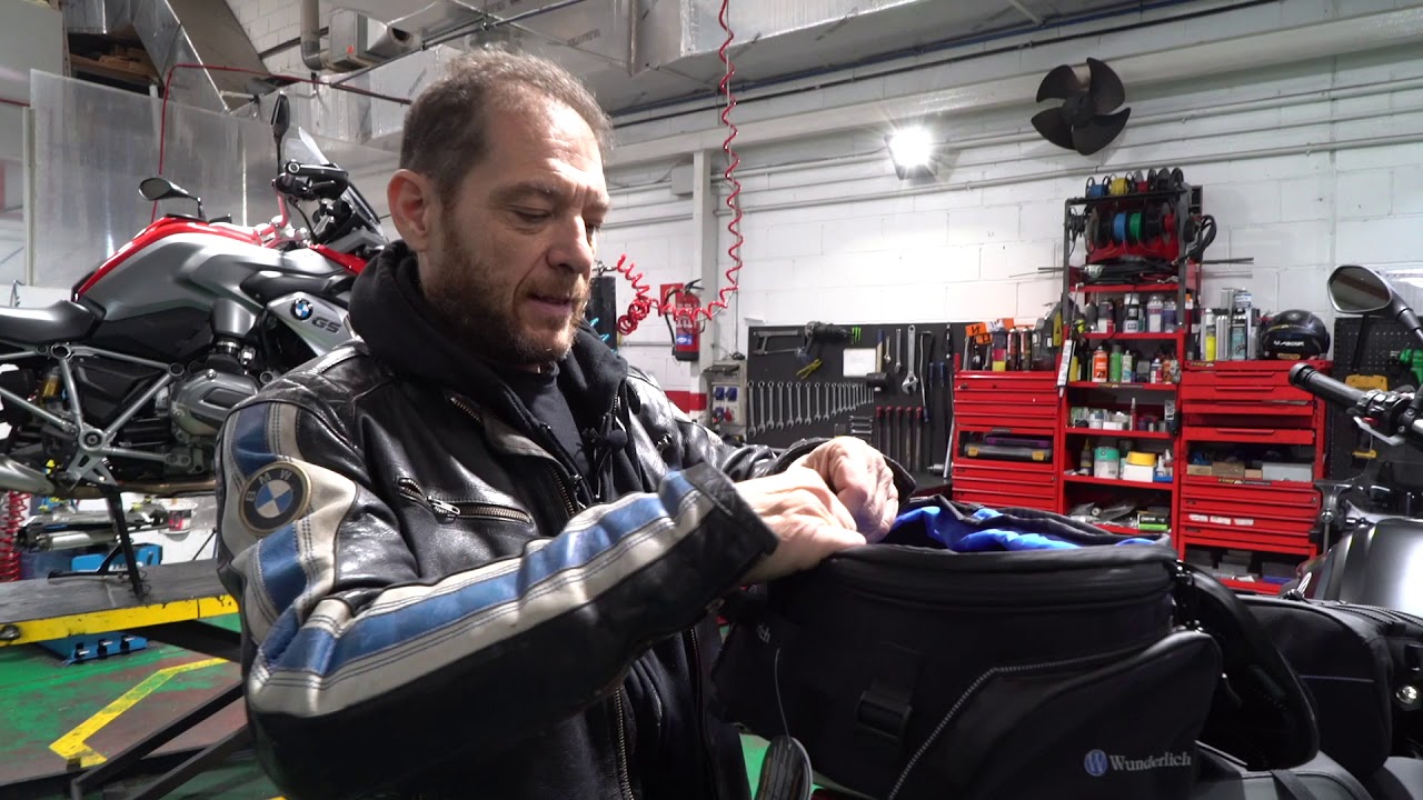 BMW 850 GS. Bolsa depósito Wunderlich