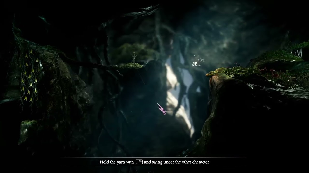 I play unravel Two with my mom part two