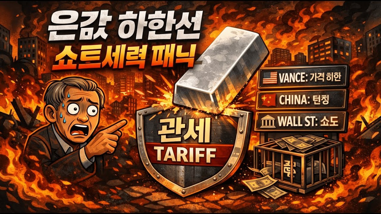 은값 하한선 고정, 쇼트세력 패닉… 월스트리트의 마지막 경고 [미국 부통령 J.D. 밴스 ‘은 바닥가격’ 설계의 시작]