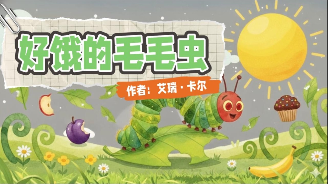 好饿的毛毛虫（中文版）