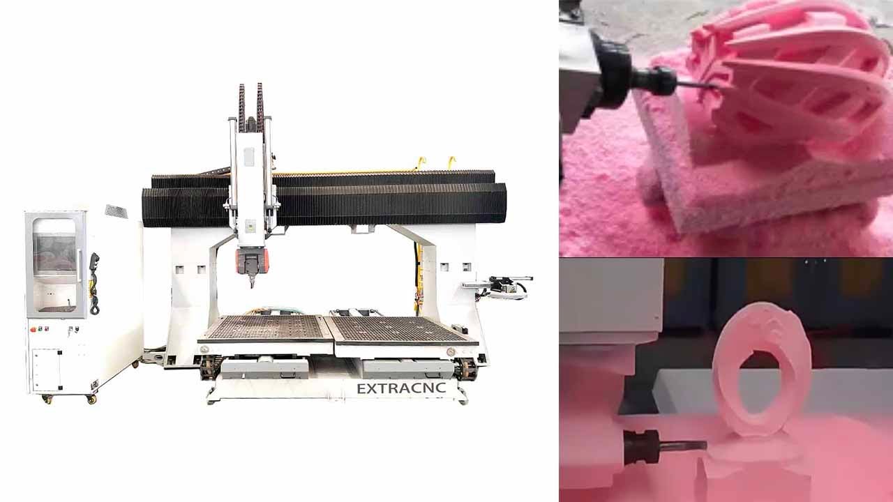 2024 Best 5 Axis CNC Router For Wood, EPS and Epoxy Tooling Board