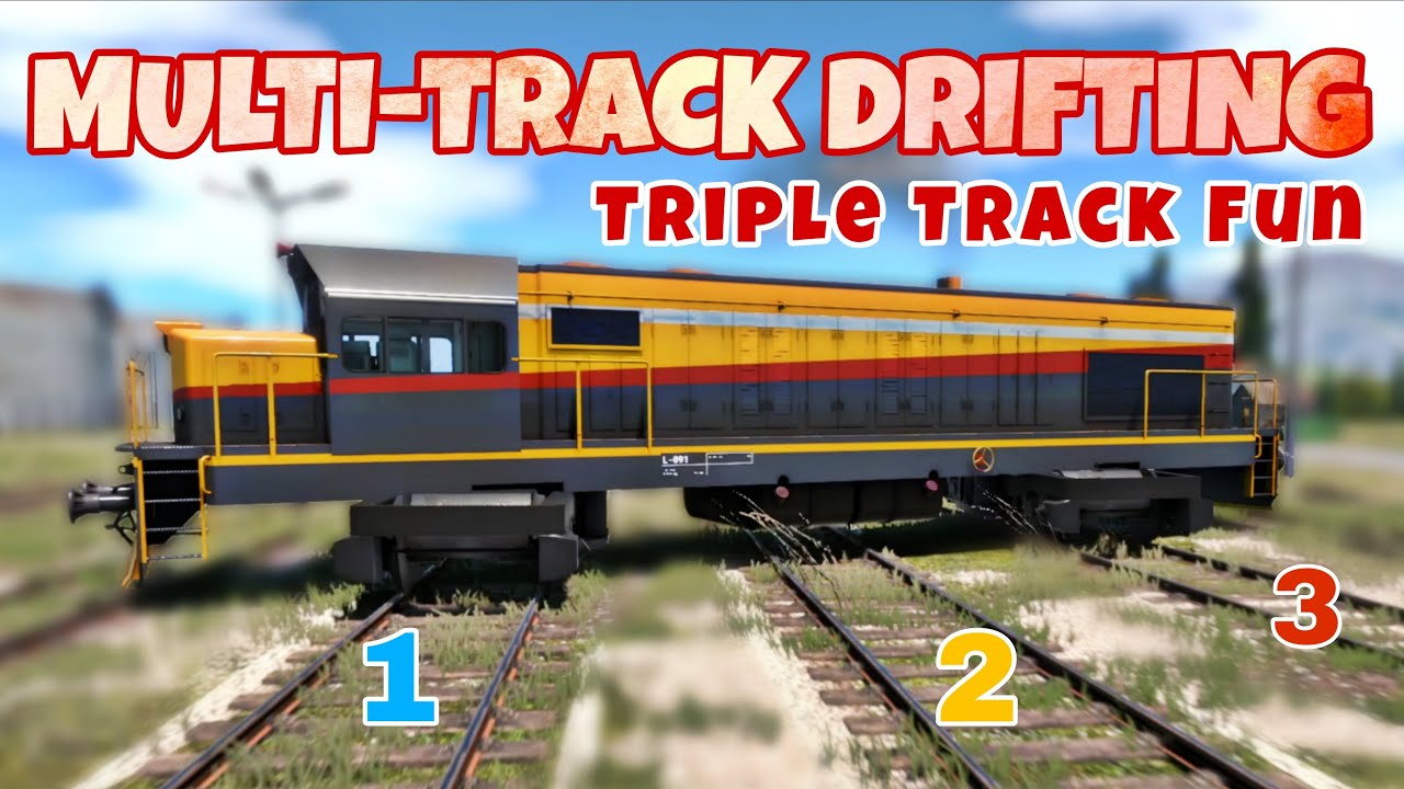 Loco Test | MULTI-TRACK Drifting trains in Derail Valley - Part 02