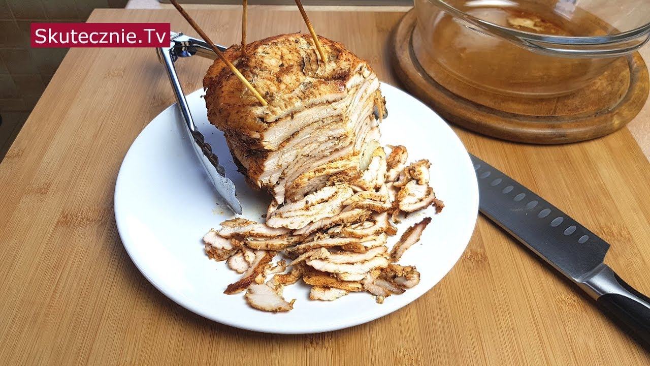 Domowy kebab drobiowy (z piekarnika) :: Skutecznie.Tv