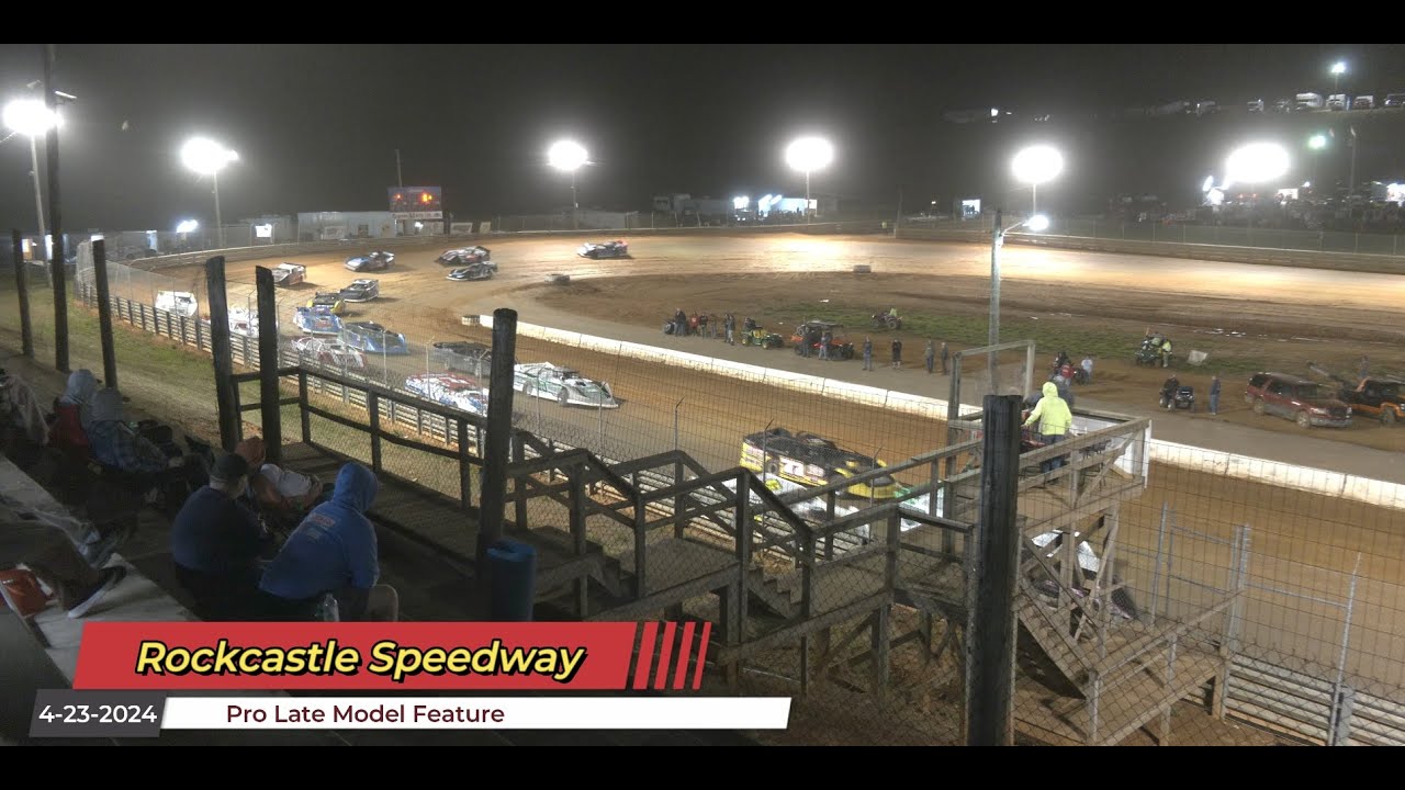 Rockcastle Speedway - Crate Late Model Feature - 4/13/2024