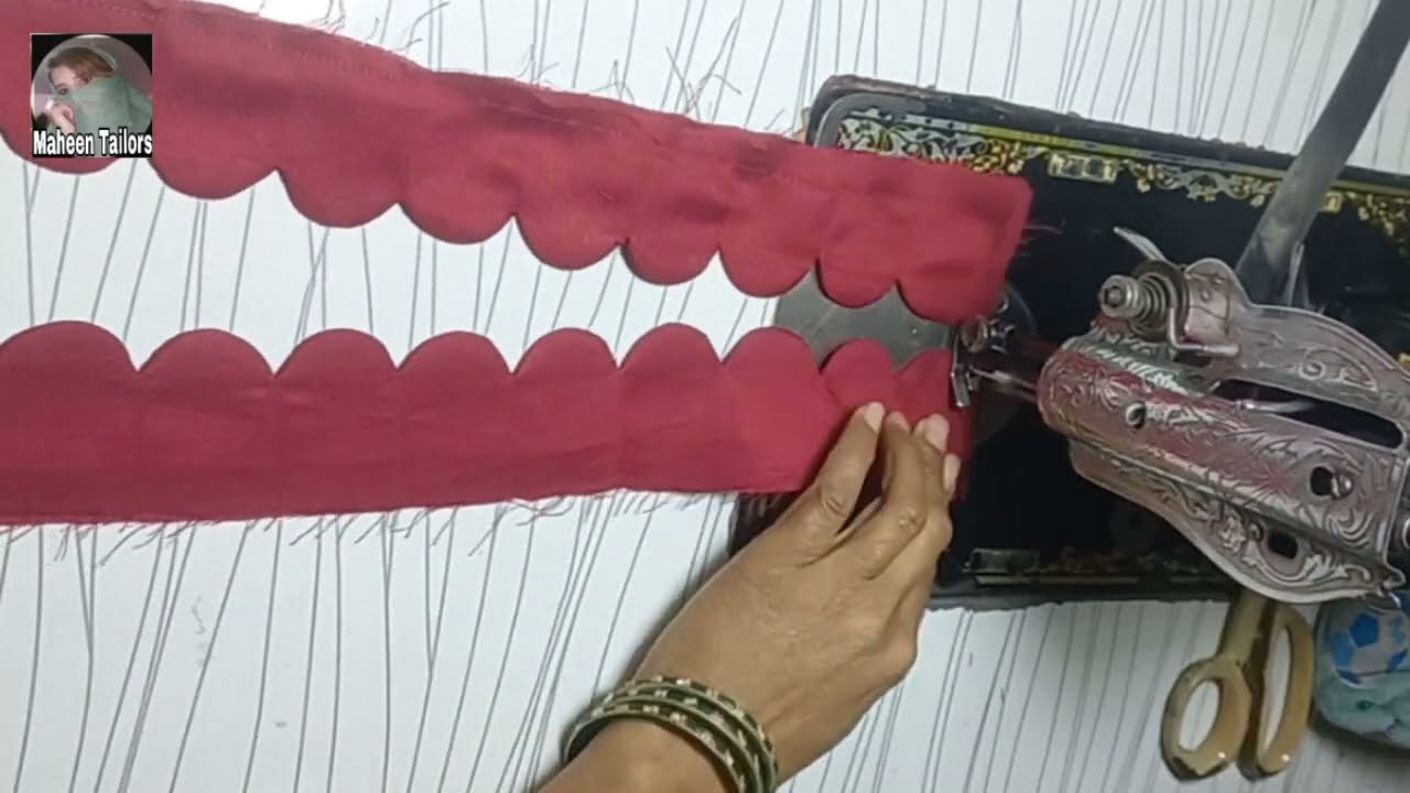 Cutwork Neck Design Cutting and Stitching /neck ka design