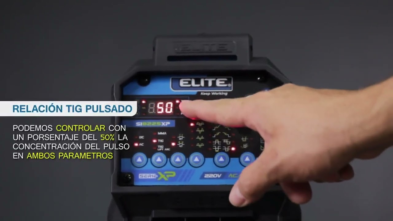 Aprende a sacarle  provecho al equipo de soldadura ELITE 225 XP CON ARRANQUE POR ALTA FRECUENCIA