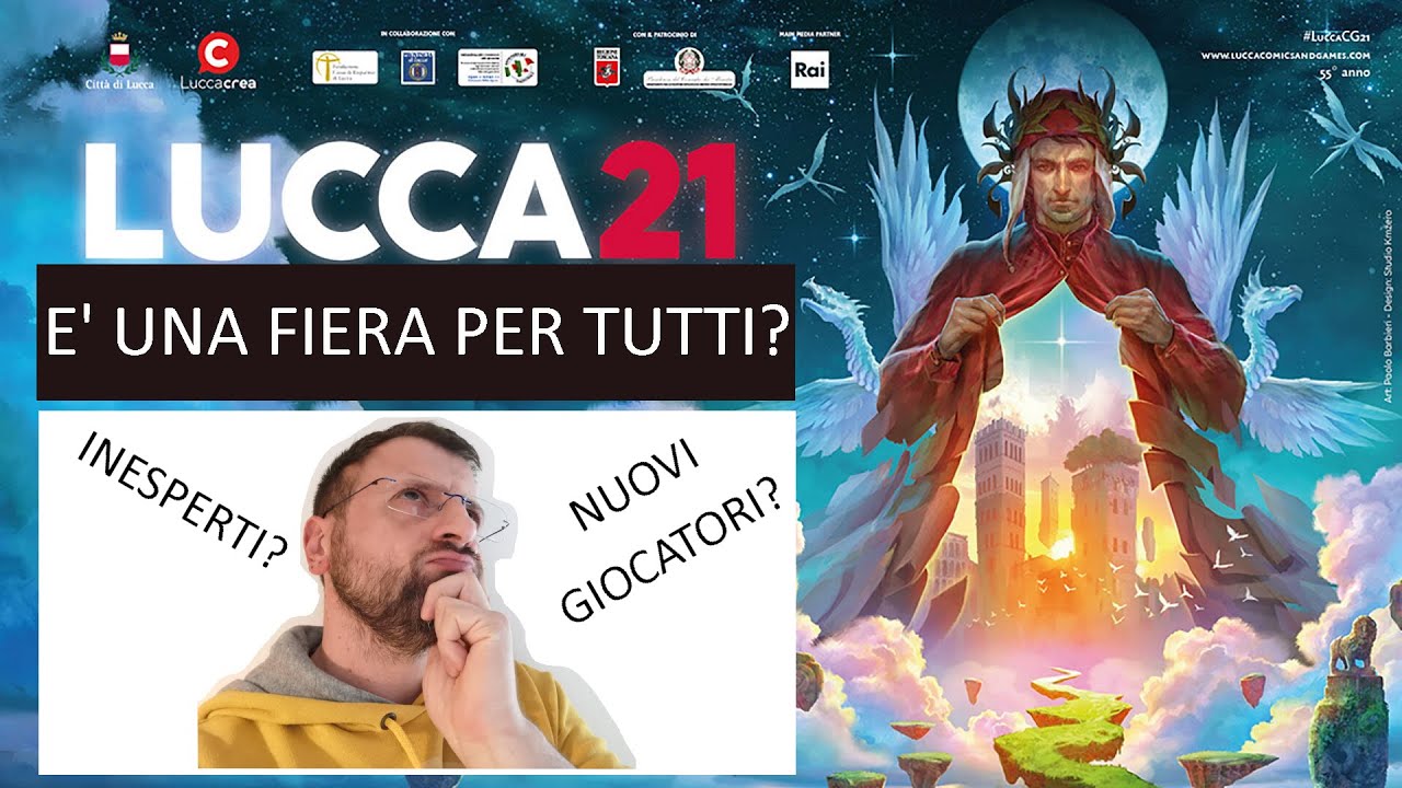 LUCCA COMICS & GAMES è una manifestazione per tutti i giocatori?