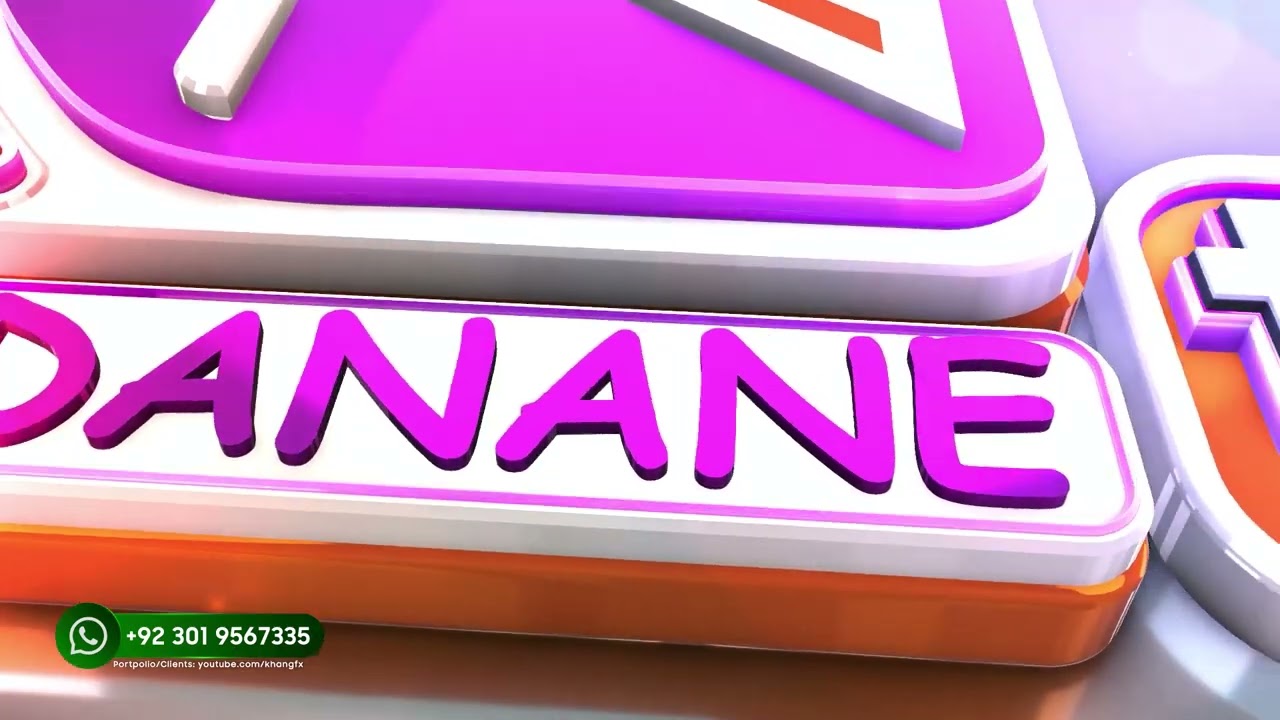 KEUR NDANANE TV 3D 𝐀𝐍𝐈𝐌𝐀𝐓𝐄𝐃 𝐈𝐍𝐓𝐑𝐎 | Motion Graphics