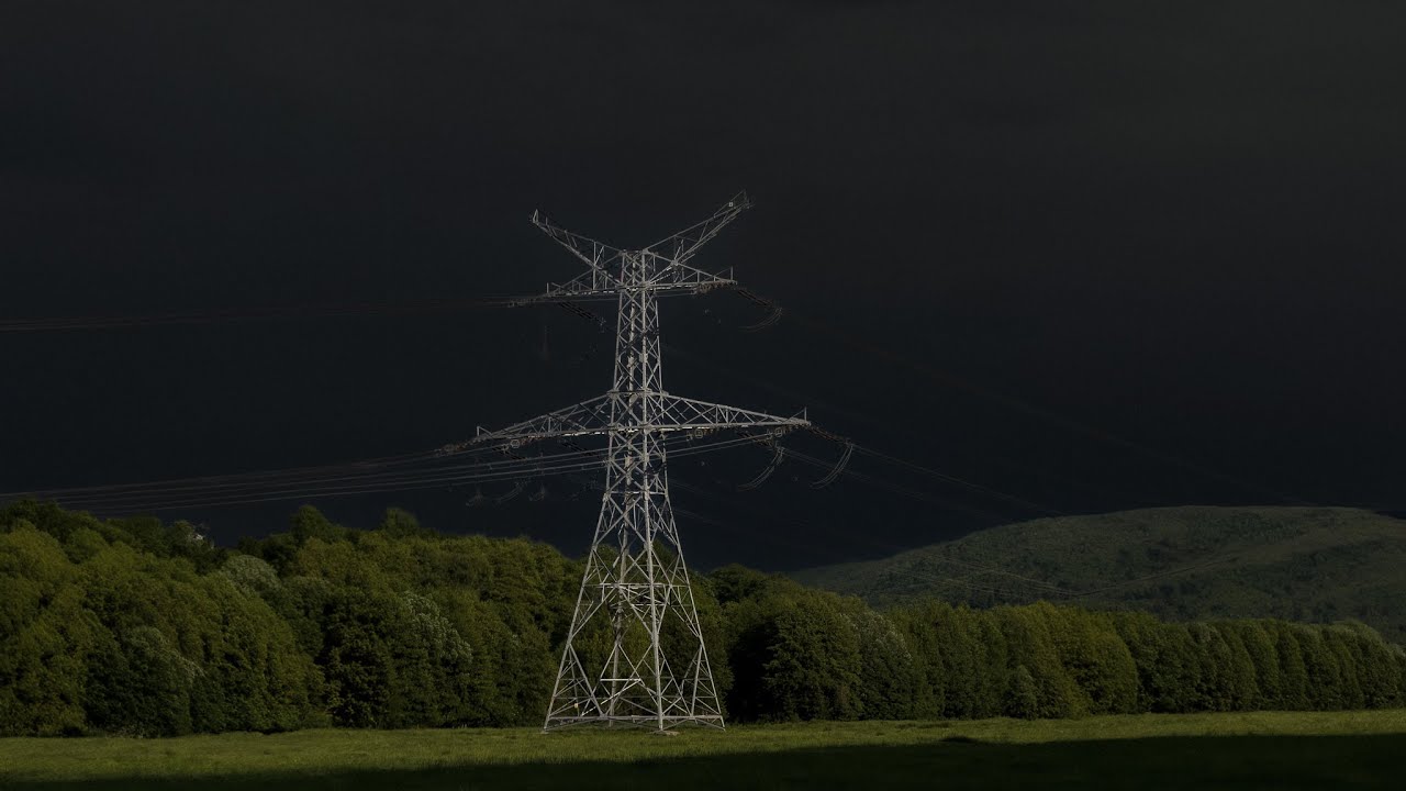 Thunderstorm behind The Hills | Rolling in Distance | Calm Before the Storm | 3 HOURS