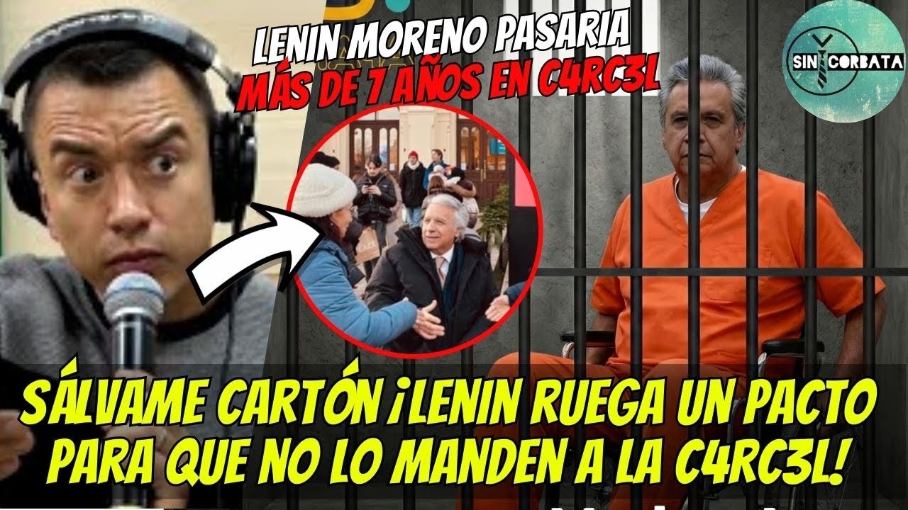 Lenin Moreno fue a TRANZAR con NOBOA para que no lo metan a la C4RC3L 