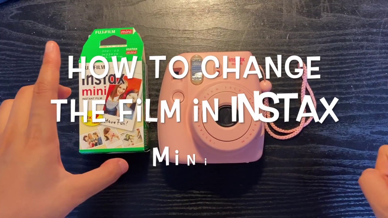 Instax Mini 8 | How to change film