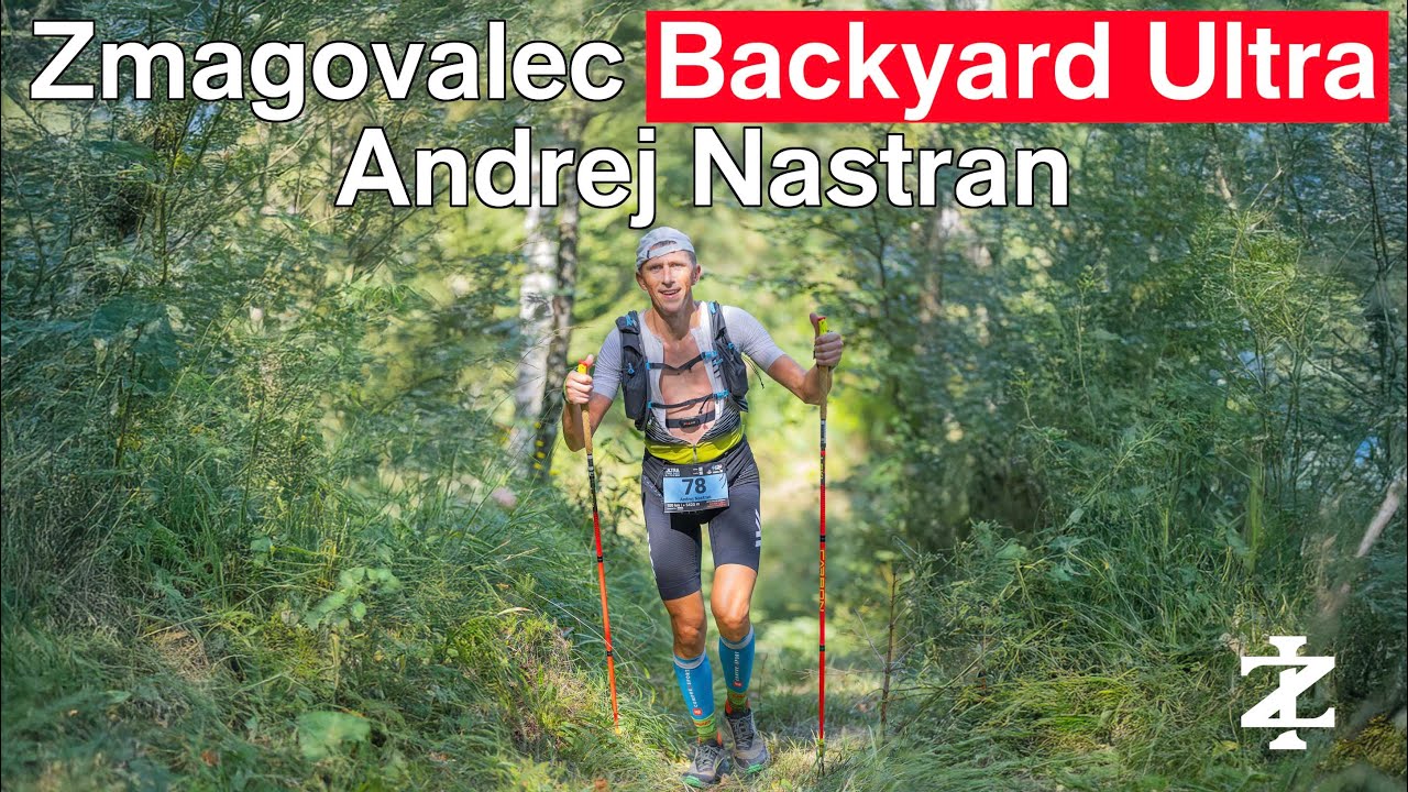 Andrej Nastran - 6. na UTMBju (v kategoriji) in zmagovalec Backyard Ultra v Ljubljani 2025