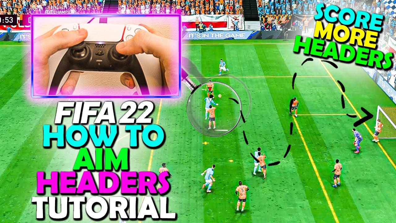 SCORE MORE HEADERS with this TECHNIQUE in FIFA 22 | How to AIM HEADERS | FIFA 22 ATTACKING TUTORIAL