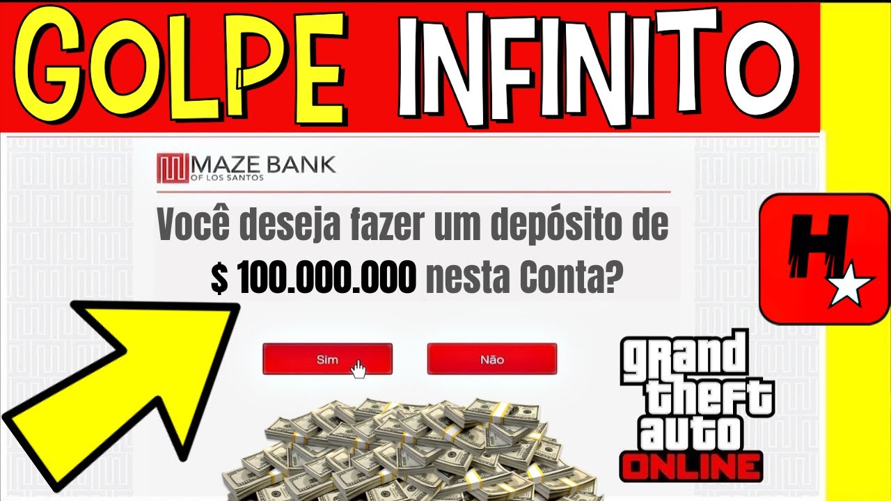 Como fazer os GOLPES infinitamente e FICAR MILIONÁRIO no GTA 5 Online