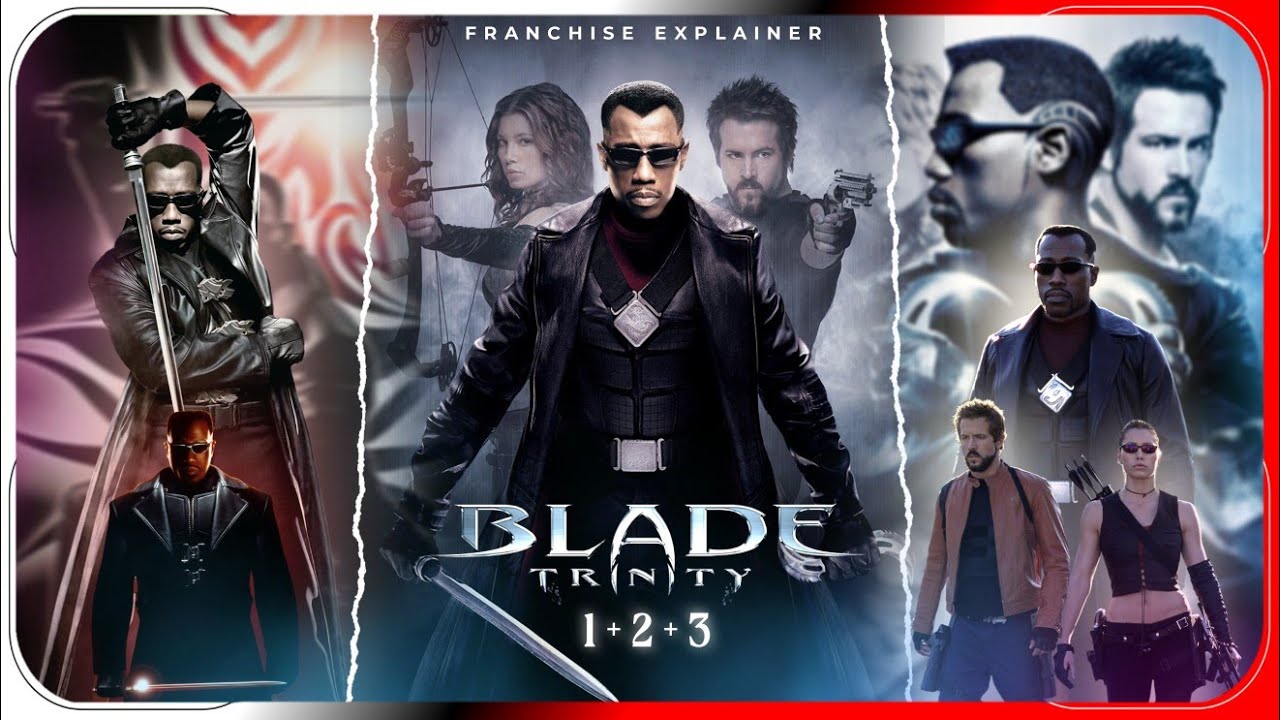 Blade 1+2+3 Movies Explained in Hindi | Netflix Film Blade All In हिंदी / उर्दू | Hitesh Nagar