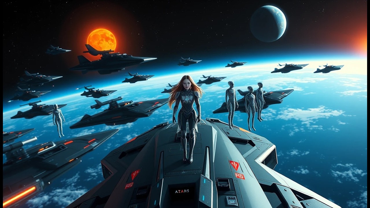 200 Human Supercarriers Entered Orbit—And the Alien Empress Lost It