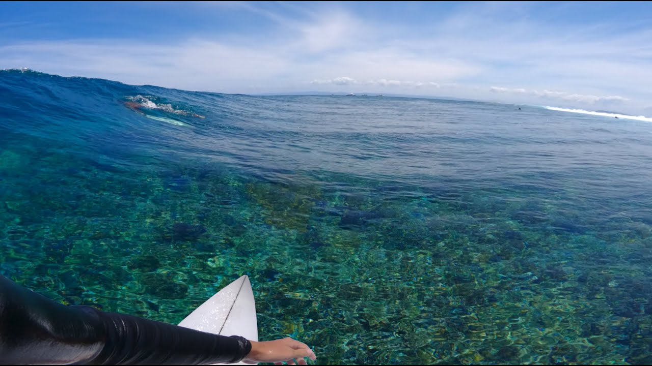 Surfing Perfect Waves Over A SHALLOW REEF | Raw Pov Surf