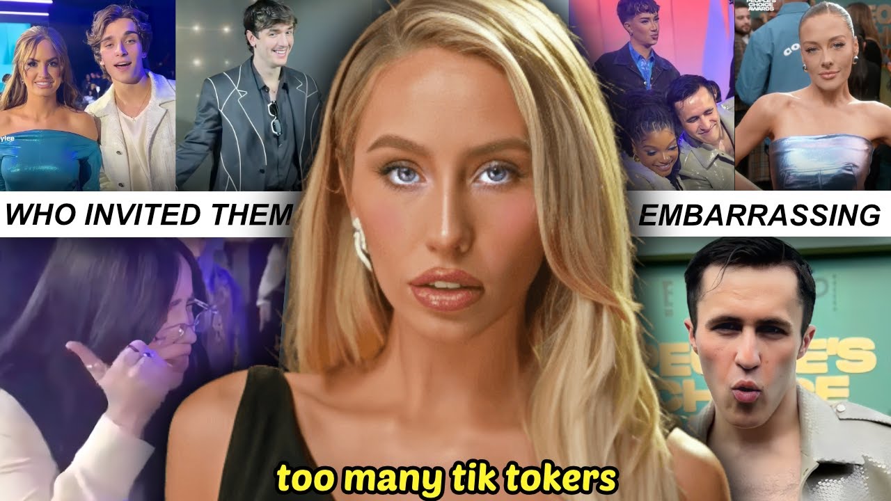 influencers are RUINING award shows...