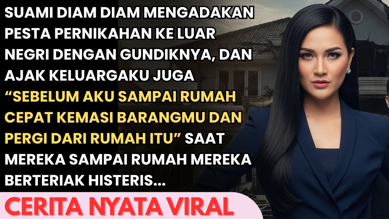 SUAMI MENIKAHI GUNDIKNYA DI LUAR NEGRI DAN DIDUKUNG KELUARGAKU - SAAT MEREKA PULANG MEREKA SYOK...