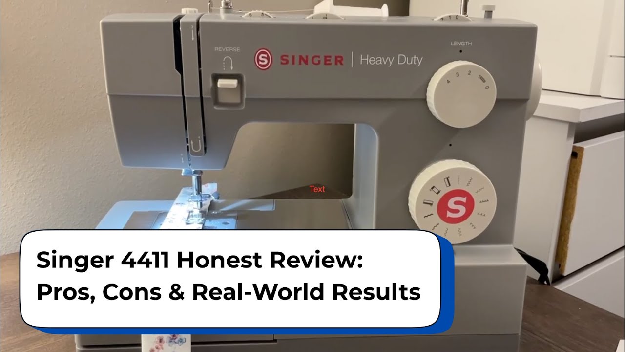 Singer Heavy Duty 4411 Review & Tips / Watch This Before You Buy