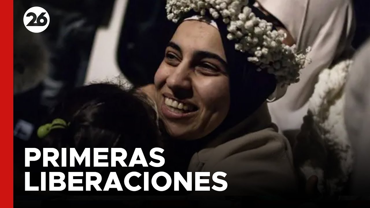 🚨 MEDIO ORIENTE | Las primeras rehenes que liberó Hamás por el acuerdo con Israel