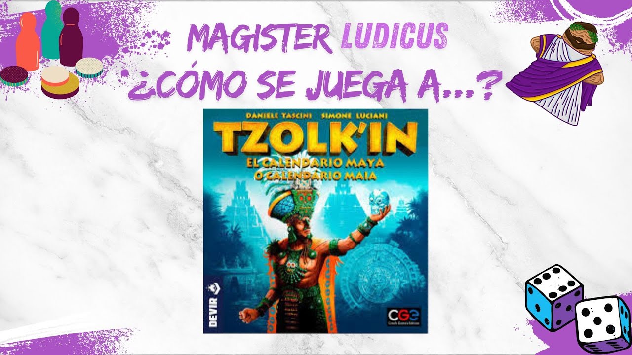 🌀🌽 Tutorial - Cómo se juega Tzolk’in: El Calendario Maya 🌽🌀