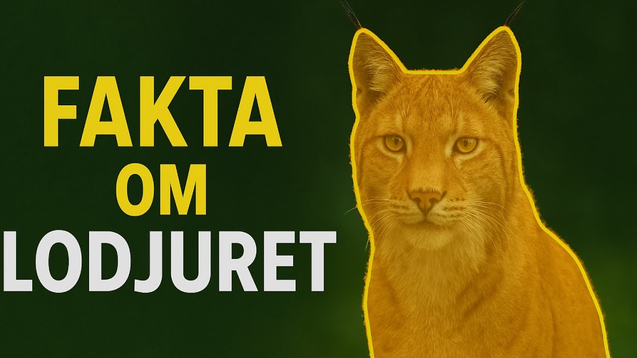 Fakta om lodjuret: Sveriges vilda katt 🐈🌟