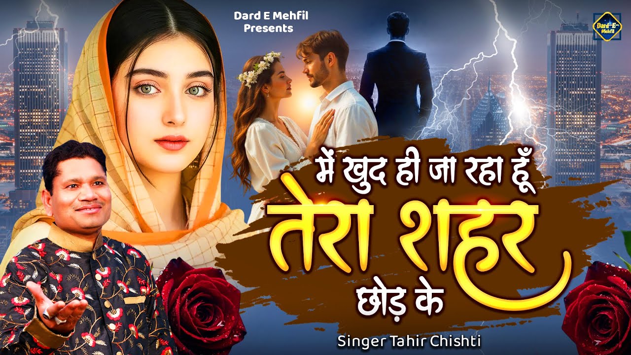 में खुद ही जा रहा हूँ तेरा शहर छोड़ के | Latest Tahir Chishti Ki Ghazal | Bewafa Ki Ghazal #sadghazal