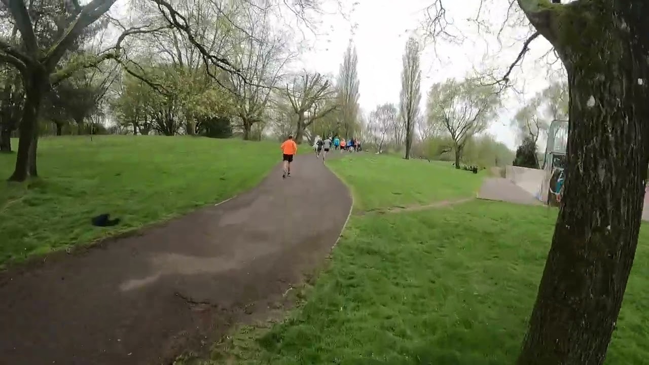 Salisbury 5k Parkrun Route - 5x Timelapse