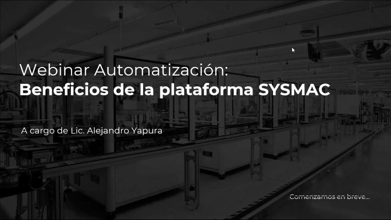 Plataforma de Automatización Sysmac de Omron