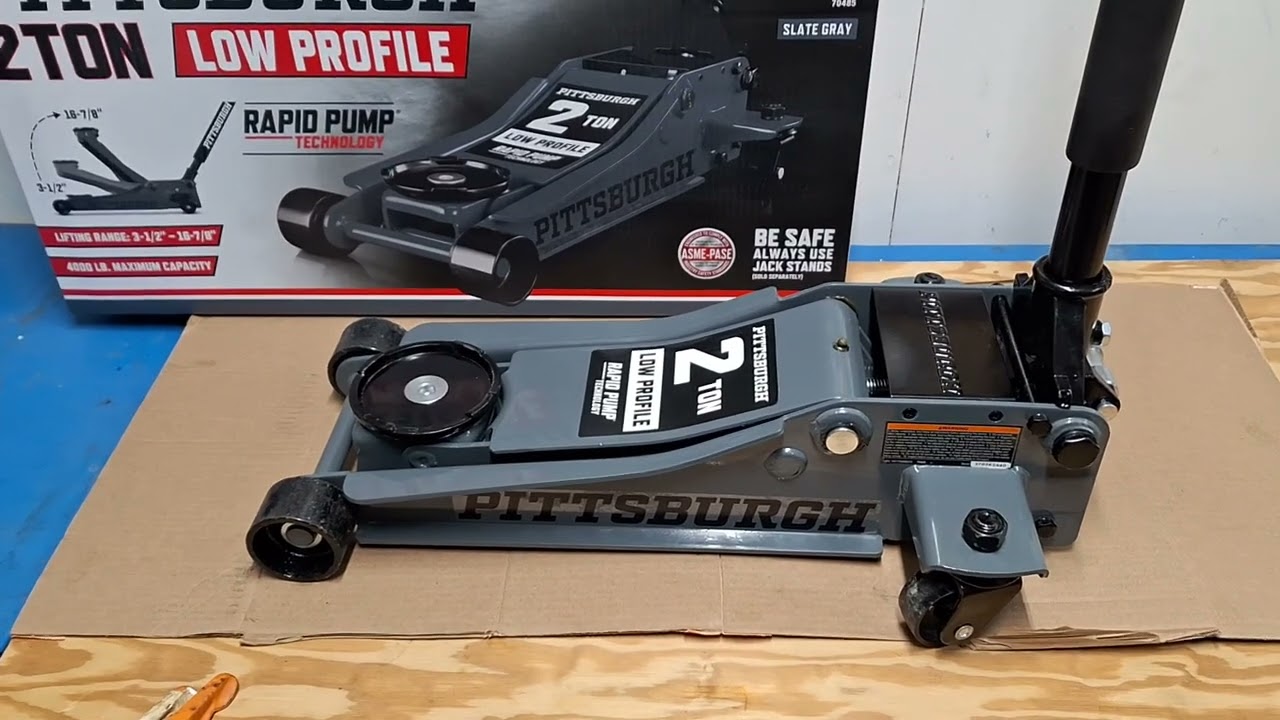 Harbor Freight Pittsburgh 2 Ton Jack $79 BUCKS!!! WORTH THE $$$$? or does it suck?,