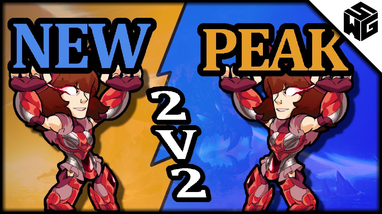 NEW PEAK ELO with Double Aurora Brynn! -  Brawlhalla 2v2 w/ Lucians_Sword