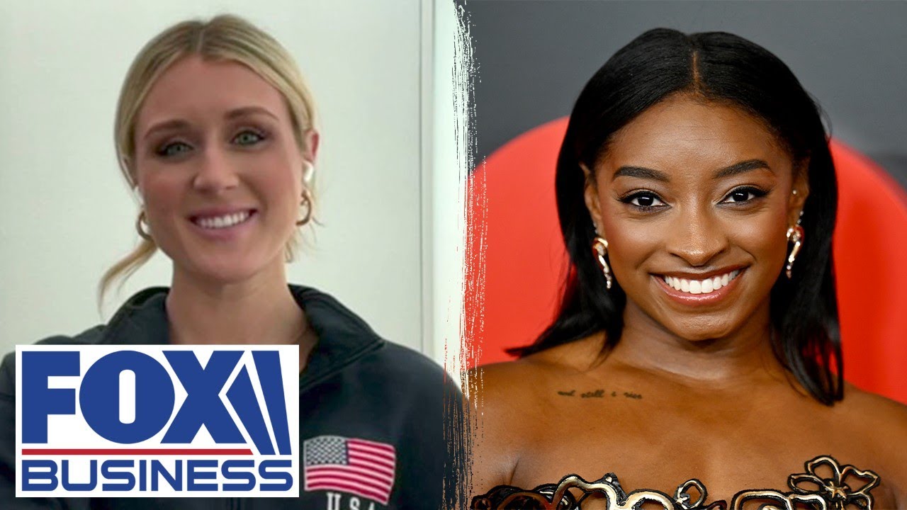 Riley Gaines says she 'fully' accepts Simone Biles' apology