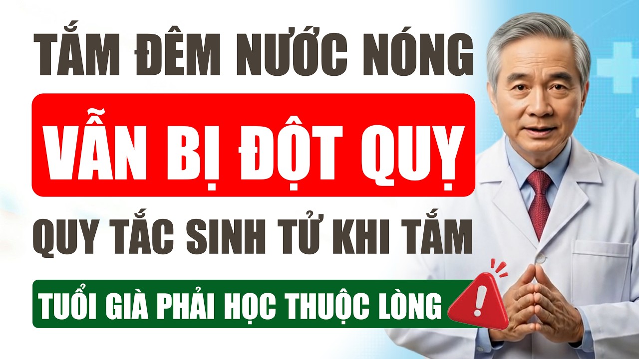 Tắm Đêm Nước Nóng Vẫn Có Thể Đột Quỵ - Tuổi Già Phải Thuộc Lòng
