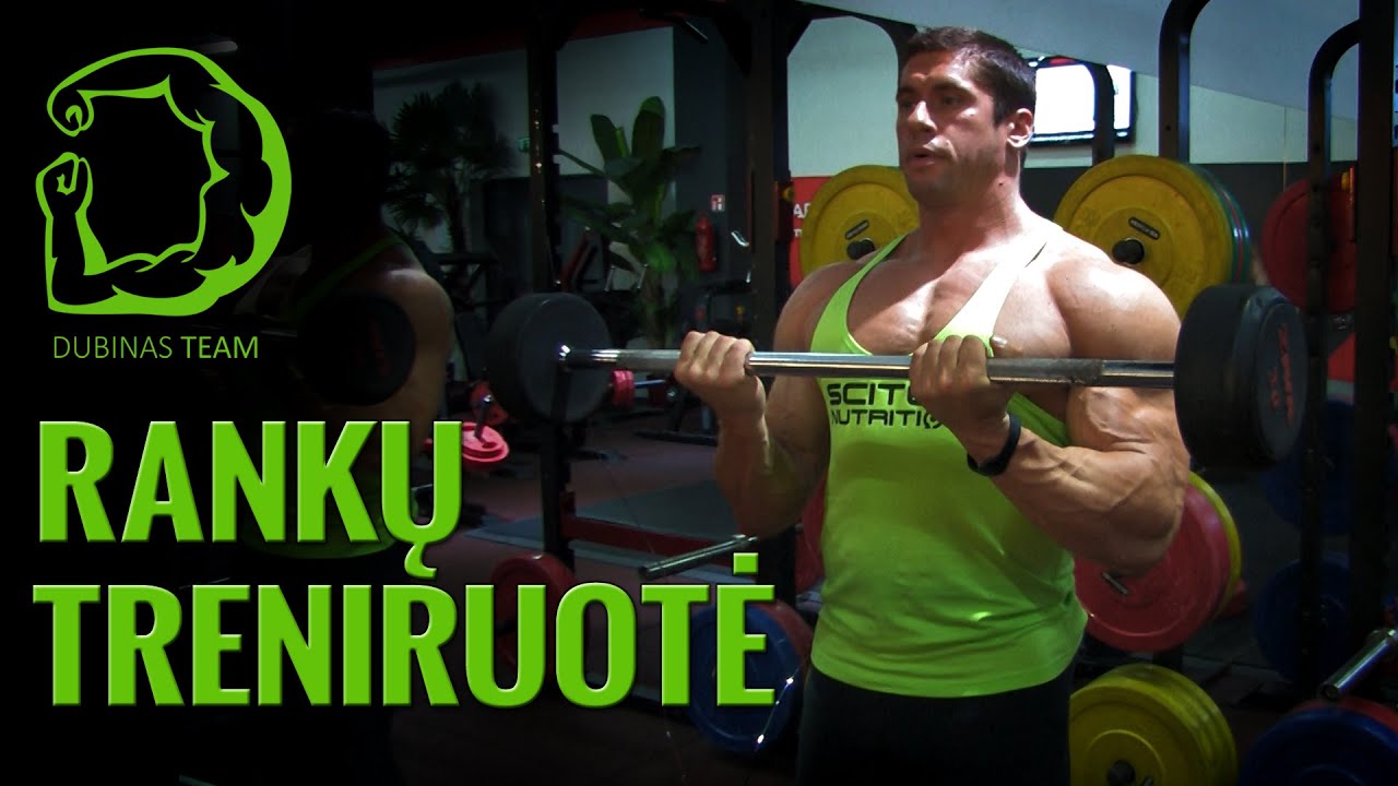 Deividas Dubinas Training Session 4: Ranku treniruote (Maistas Sportui ir Dubinas TEAM)