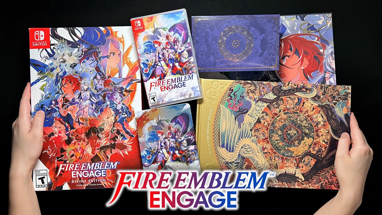HANDS ON Fire Emblem Engage Divine Edition UNBOXING - Nintendo Switch