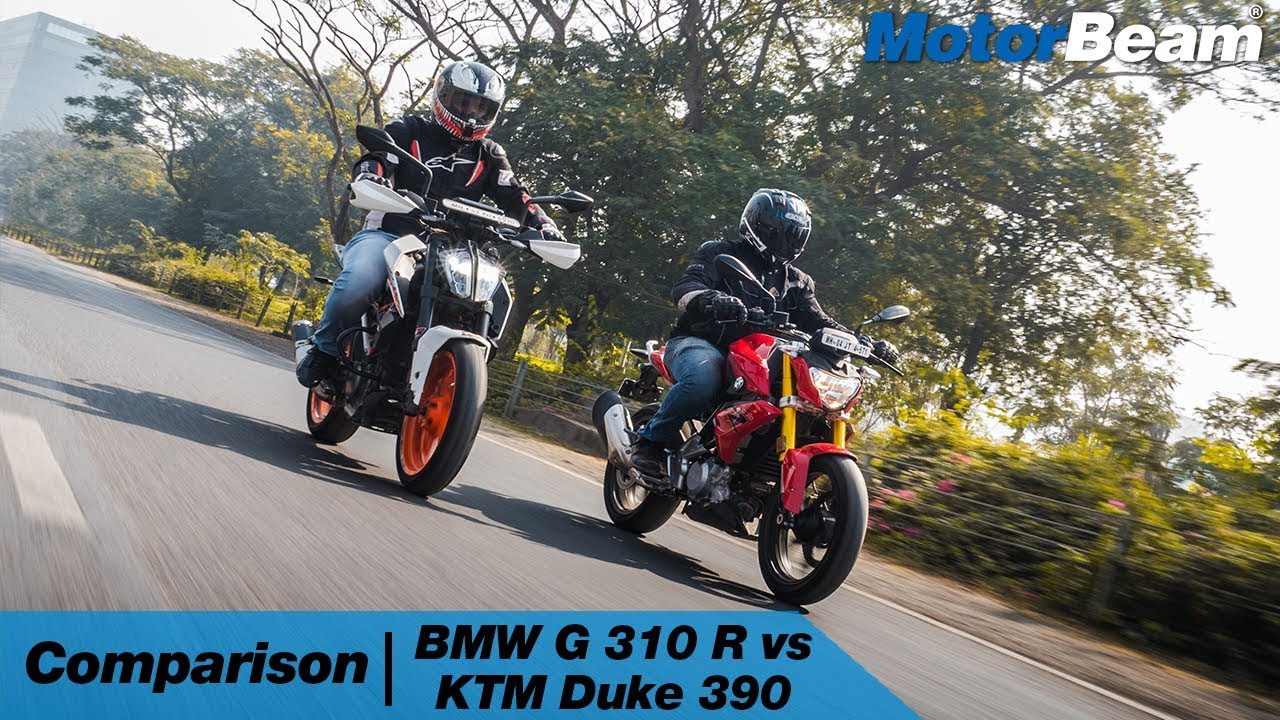 BMW G 310 R vs KTM Duke 390 - Street Brawl | MotorBeam