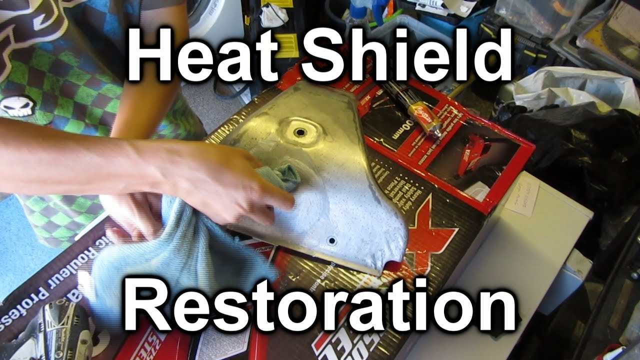 PAINTING THE CELICA (7AFE) HEAT SHIELD