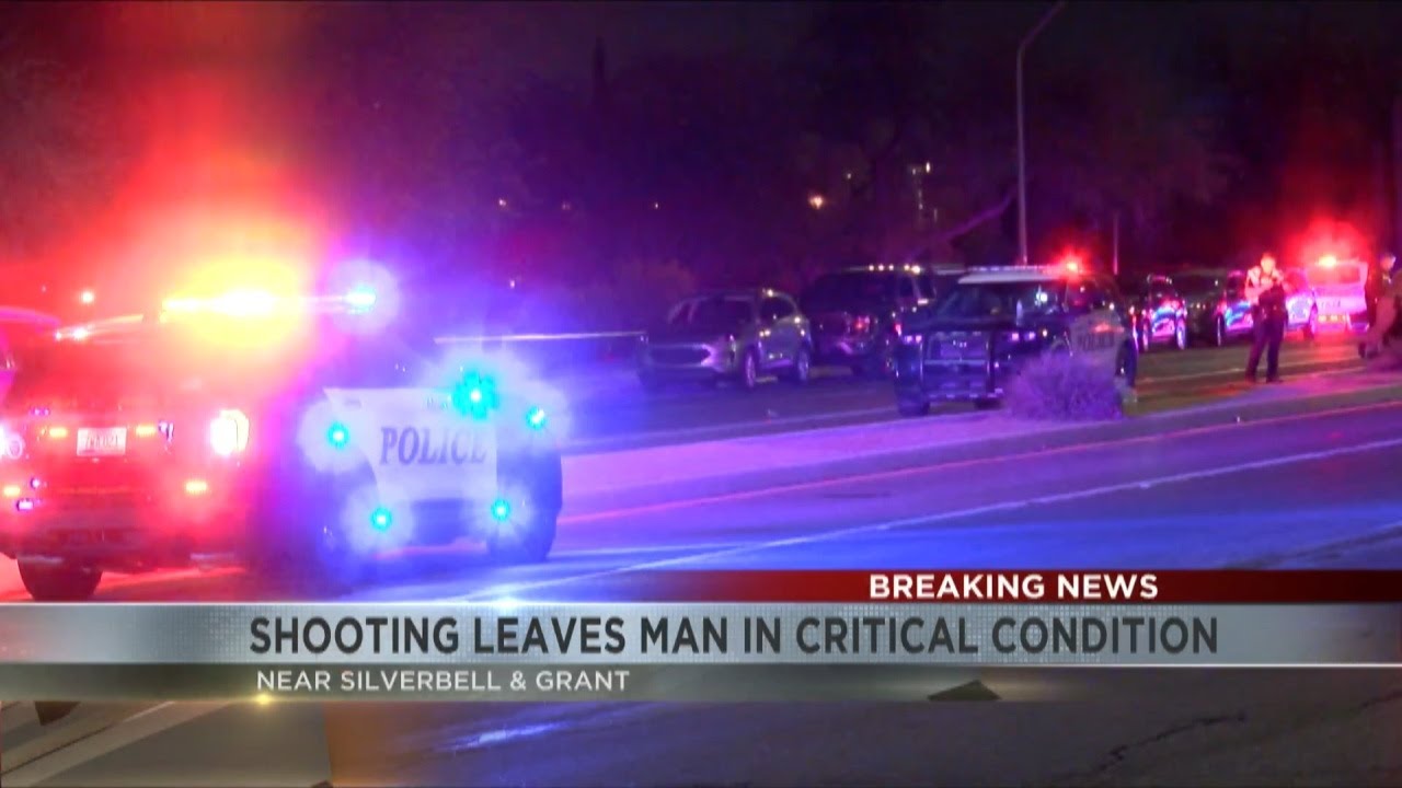 Shooting near Grant and Silverbell leaves man in critical condition