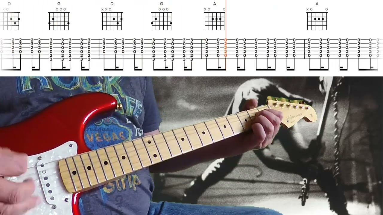 The Clash - Should I Stay Or Should I Go With Guitar Chords