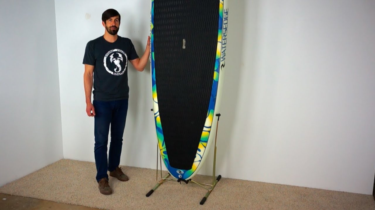 Freestanding SUP Rack | Vertical Display Stand | StoreYourBoard