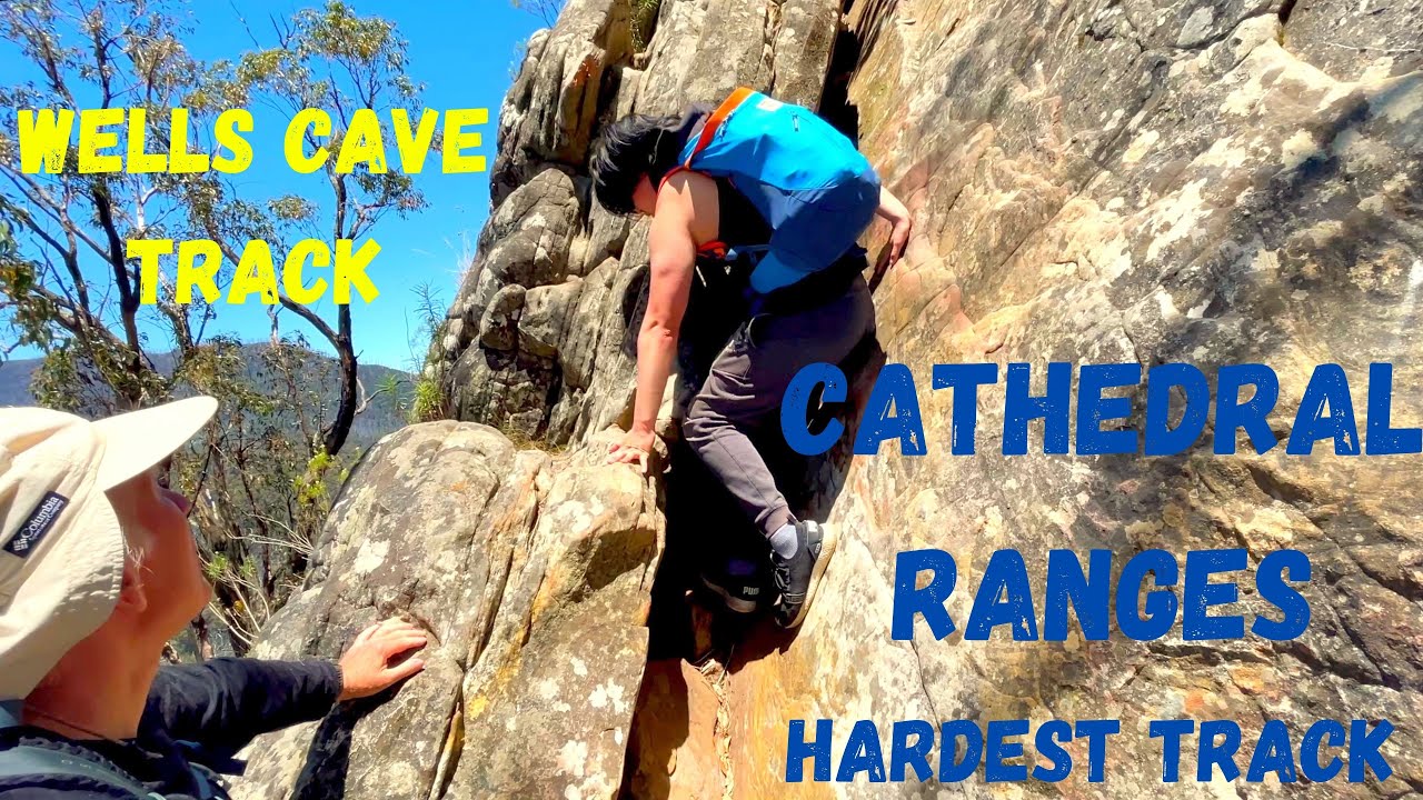 Cathedral Ranges Wells Cave Track A beautiful but challenging  rock climbing near Melbourne