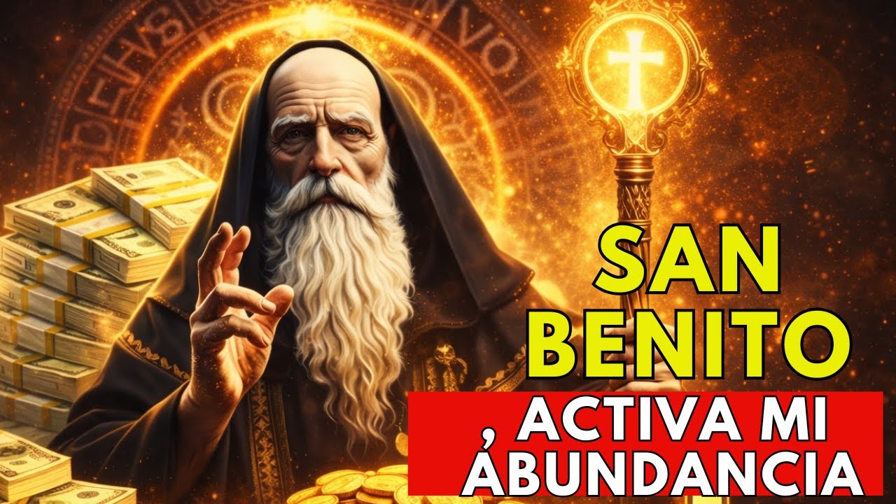 REZA ESTA ORACIÓN DE SAN BENITO UNA SOLA VEZ Y EL