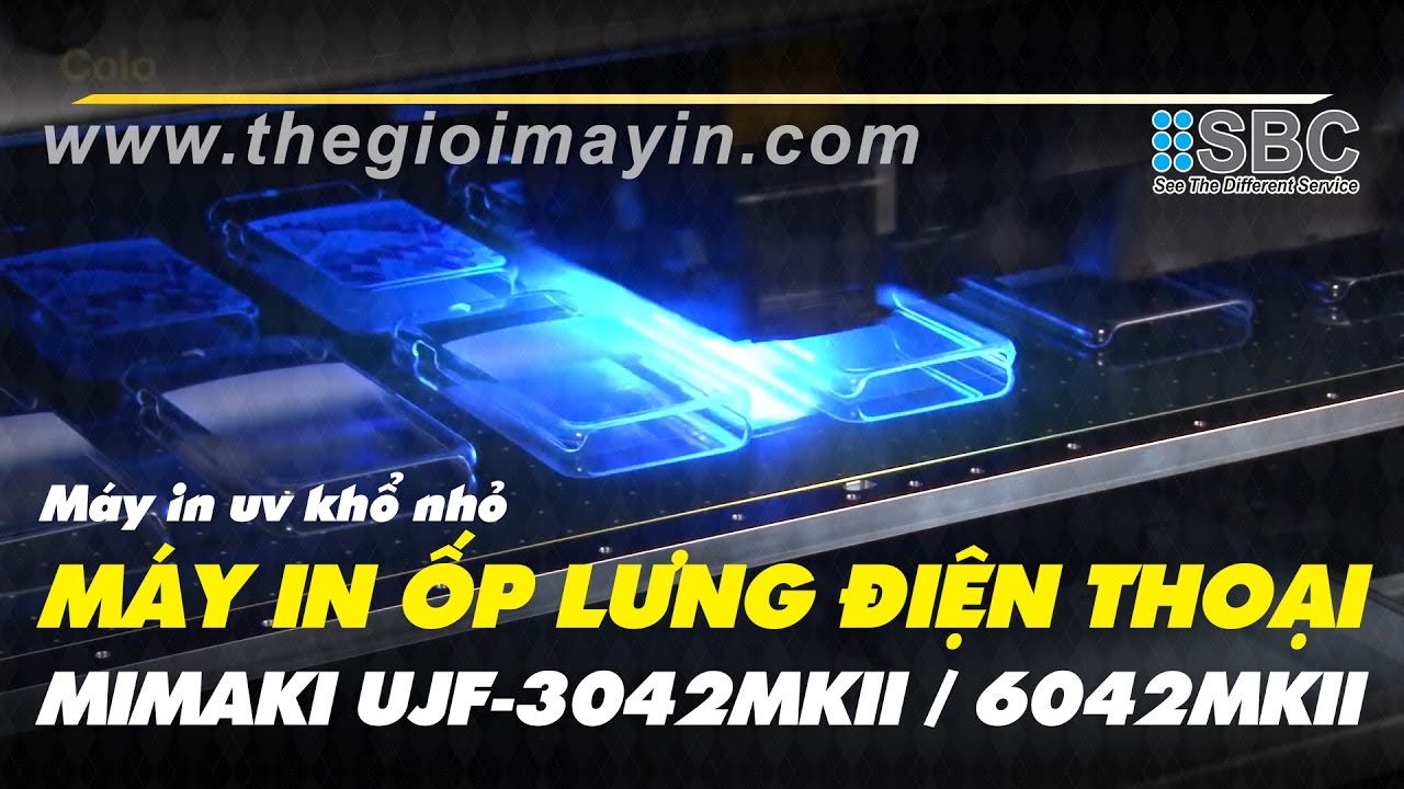 Máy in uv UJF-3042/6042 MkII,máy in thẻ nhựa, máy in ốp lưng điện thoại, máy in kính, máy in uv