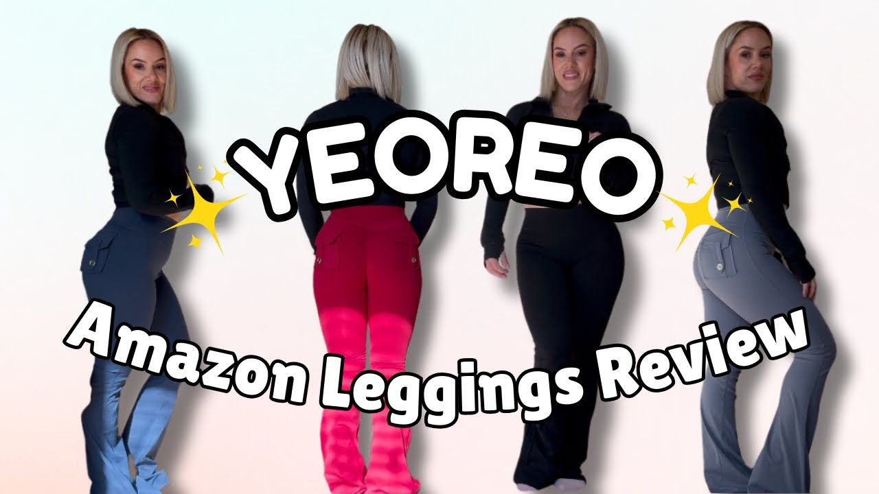 Amazon Leggings Review | Yeoreo Flare Leggings with Pockets